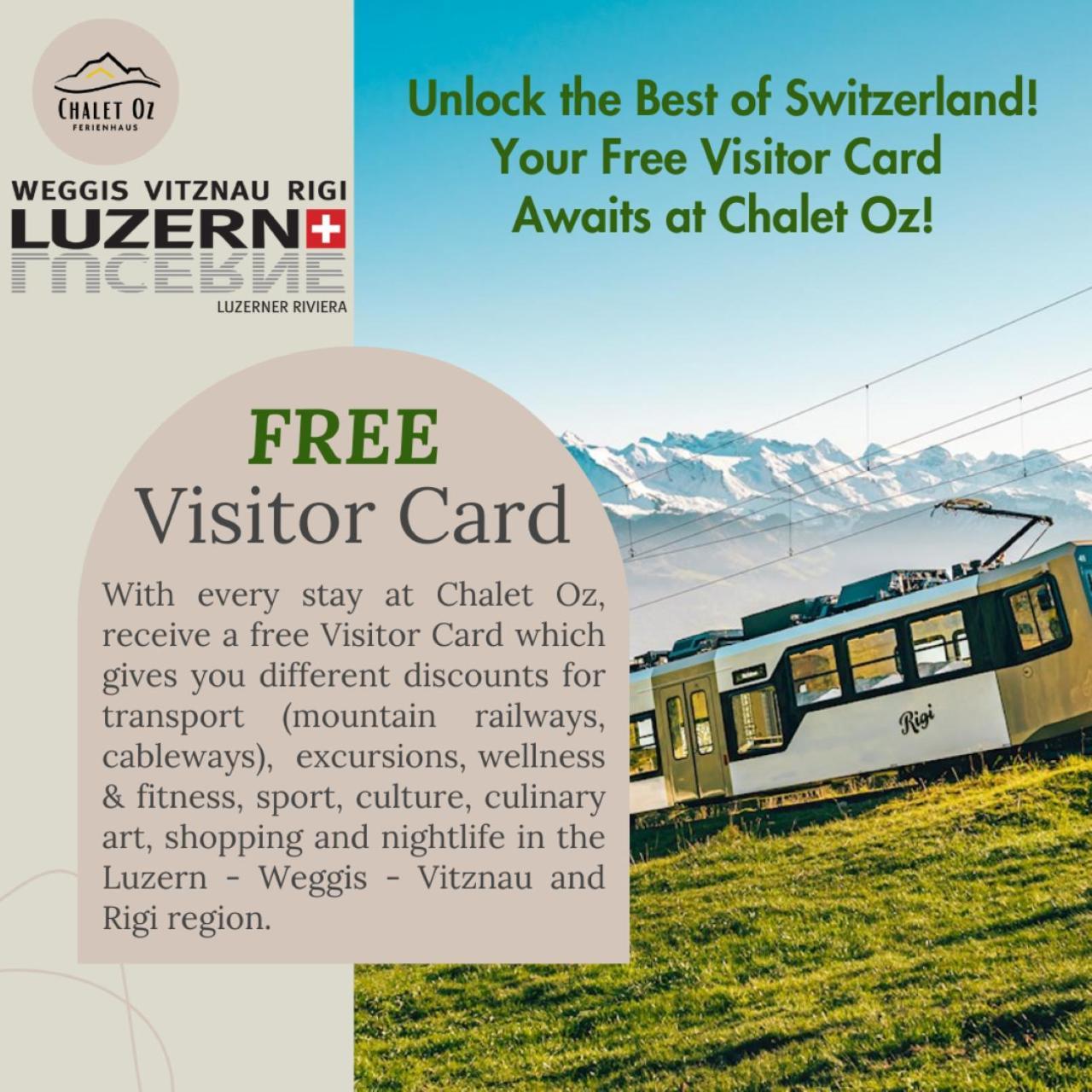 Chalet Oz Vitznau Eksteriør bilde